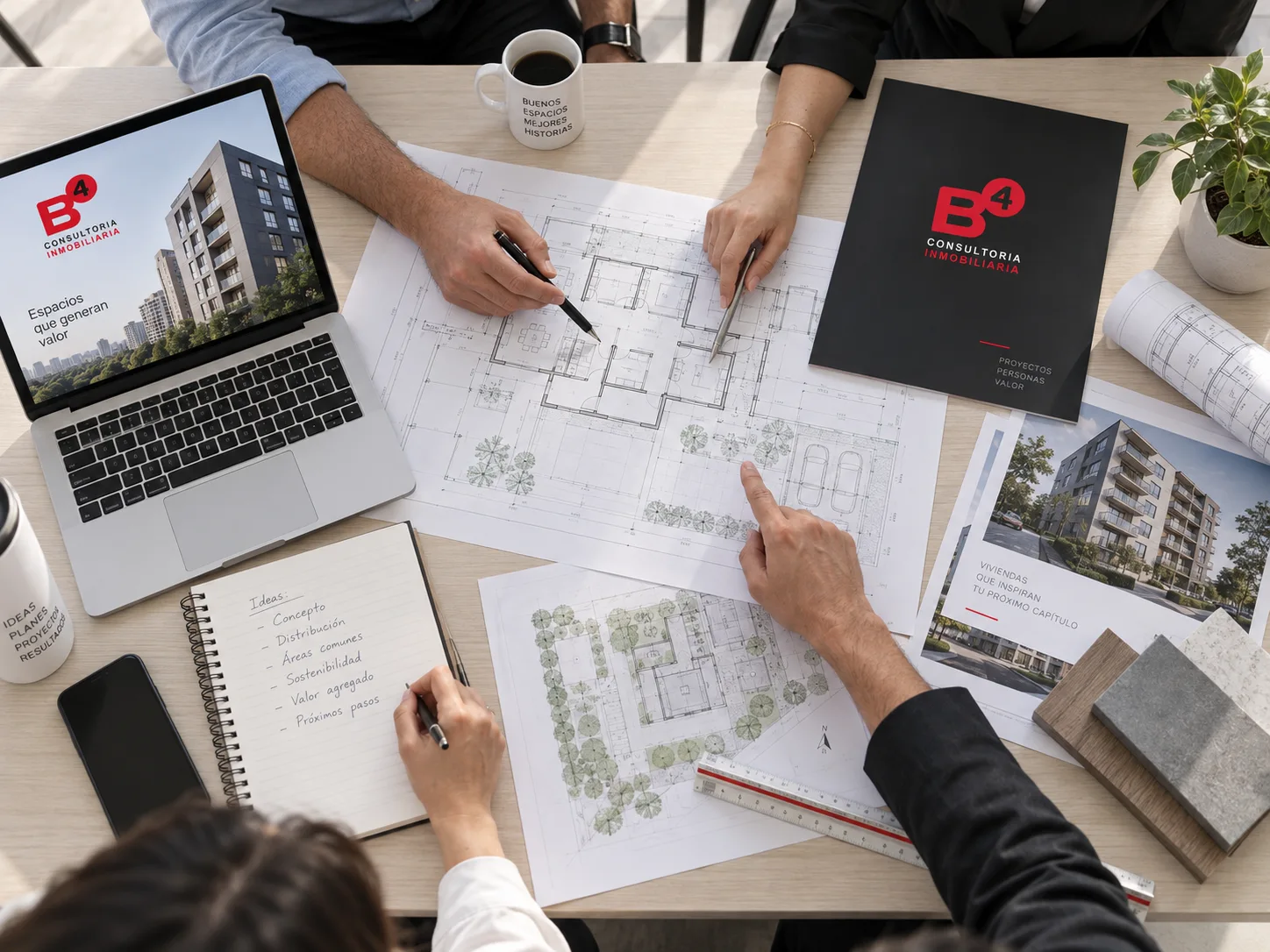 B4 consultoría inmobiliaria_quiénes somos Experiencia y capacidad técnica